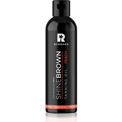 ByRokko Shine Brown Peach ochranný olej pro podporu opálení 150 ml – Zboží Dáma