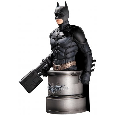 DC Direct Batman The Dark Knight Rises Bust Batman with EMP Rifle 17 cm – Zboží Mobilmania