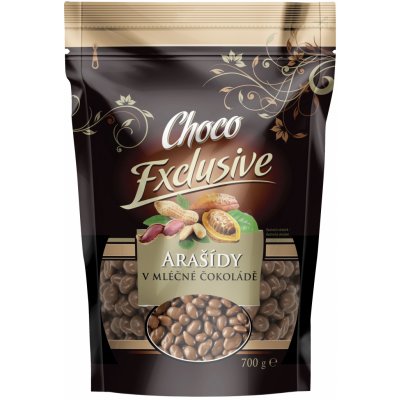 Choco Exclusive arašídy v mléčné čokoládě, 700 g