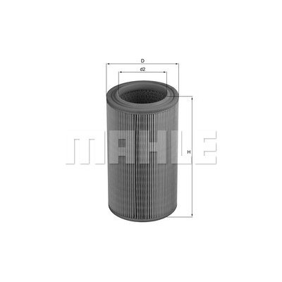 MAHLE ORIGINAL Vzduchový filtr LX 2088 – Zboží Mobilmania