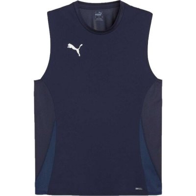 Puma Teamgoal sleevless jersey Pánské sportovní tílko tmavě modrá – Sleviste.cz