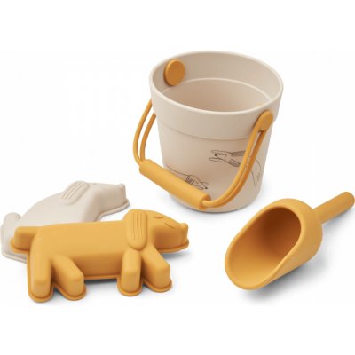 LIEWOOD Silikonový mini set do písku Kit dog – Zbozi.Blesk.cz