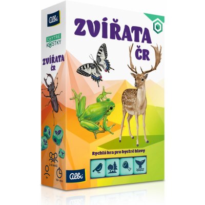 Albi Chytré kostky Zvířata ČR – Zboží Živě