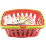 Teddies Nákupní košík plast + sada nádobí s vařičem v sáčku – Zboží Dáma
