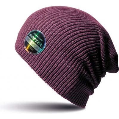 Result Headwear zimní čepice Softex vínová burgundy – Hledejceny.cz