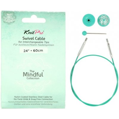 KnitPro Mindful otočné lanko 35 cm – Zbozi.Blesk.cz