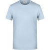 Pánské Tričko James & Nicholson Klasické pánské tričko z biobavlny 8008 - Světle modrá