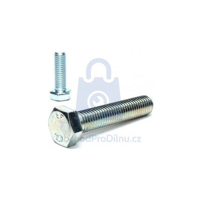 Šroub šestihranný se závitem k hlavě, DIN 933-10.9, DO PRŮMĚRU M16, pozinkovaný M14 x 70, balení 1 ks – Zboží Mobilmania