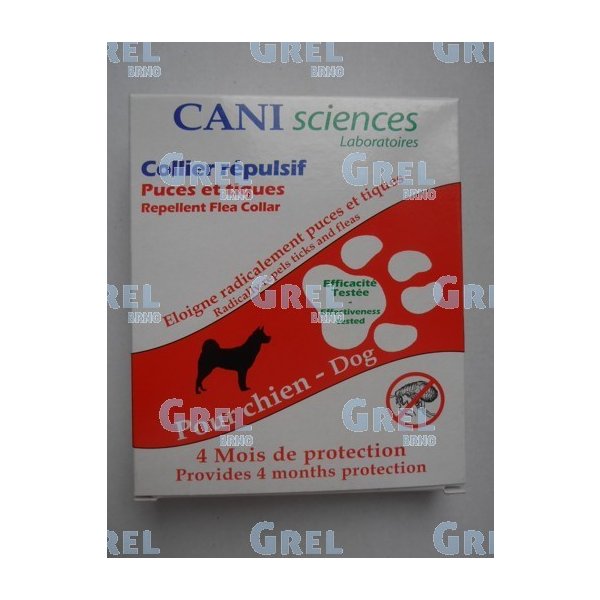 Cani Sciences obojek anti. 4měsíční s biocidy, 902 červený 60 cm od 124 Kč  - Heureka.cz