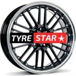 Borbet CW2 8,5x18 5x105 ET40 black polished | Zboží Auto