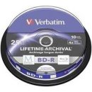 Verbatim BD-R 25GB 4x, M-Disc, printable, cakebox, 10ks (43825)