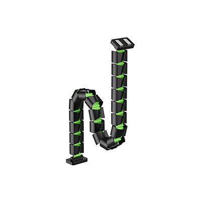 Powerton magnetický husí krk černo zelený 1285 mm pro výškově nastavitelné stoly KH003PXC14 – Zboží Živě