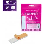 Staleks Pro Pilník Expert Samolepící 180 Bílý Rovný Mini 10 ks – Zboží Dáma