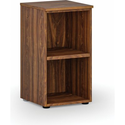 Primo Kancelářský regál WOOD, 740 x 400 x 420 mm, ořech – Hledejceny.cz