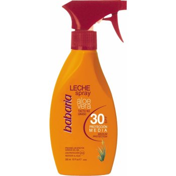 Babaria Sun Leche Spray Aloe Vera opalovací mléko spray s Aloe Vera SPF30 300 ml