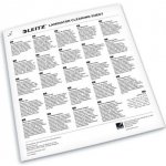 Listy čisticí pro laminátory Leitz Premium A3/A4, 5 ks – Sleviste.cz