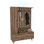 Asir Předsíňová stěna LALA ořech – Zboží Dáma