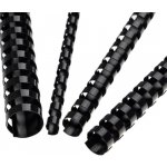 Fellowes Plastové hřbety 12,5 mm, černé LAMRE21DR12N – Zboží Mobilmania