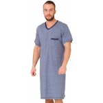 M-Max baltazar 610 noční košile dlouhý rukáv tmavě modrá – Hledejceny.cz