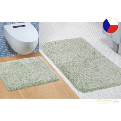 Brotex Micro Koupelnová sada předložek zelená 60 x 100 +60x50cm