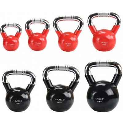 HMS KTC KETTLEBELL S CHROMOVANÝM ÚCHOPEM 20 KG