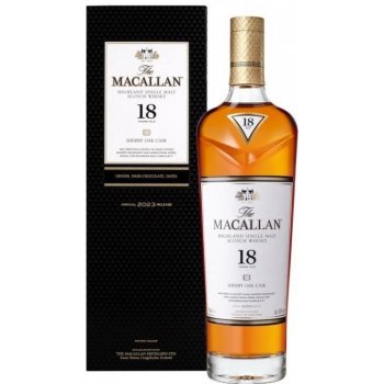 Macallan Sherry Oak 18y 43% 0,7 l (holá láhev)