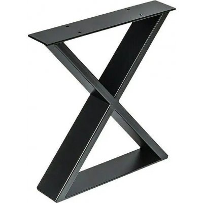 Stolová noha, 400 × 380 × 200 mm, černá, 1 ks : – Zboží Mobilmania