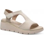 Sandály na klínovém podpatku Jana béžová – Hledejceny.cz