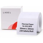 Niimbot štítky R 50x30mm 230ks pro B21, B3S, B1 bílé – Zboží Dáma