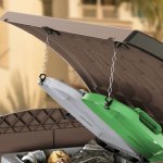 DURAMAX StoreAway ARC145 x 125 x 82,5 cm 1200 l hnědý 86632 – Zboží Dáma