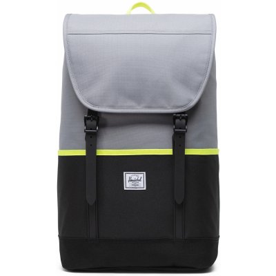 Herschel Retreat Pro grey black safety yellow 22 l