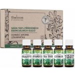 Saloos Domácí aroma lékárnička vonné oleje 5 x 10 ml – Zboží Dáma