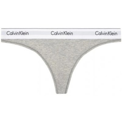 Calvin Klein dámská šedá tanga – Zboží Mobilmania