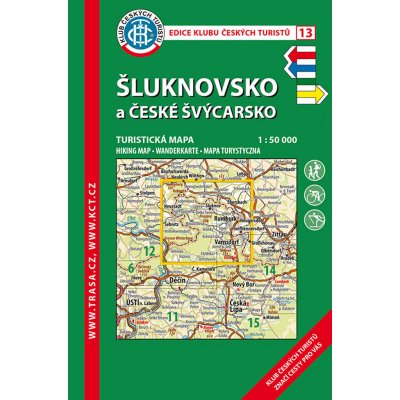 mapa Šluknovsko a České Švýcarsko 1:50 t., 7.vydání 2019 – Zbozi.Blesk.cz