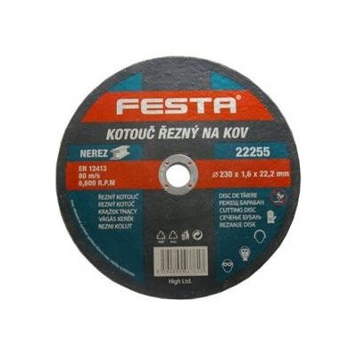 Festa Kotouč řezný na kov 150 x 1.6 x 22.2 mm – Zboží Mobilmania