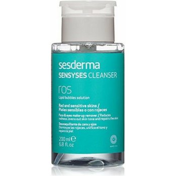 Sesderma Sensyses Cleanser Ros odličovač make-upu pro dehydratovanou a poškozenou pokožku (Nanotech) 200 ml