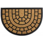 Tapi Rohožka půlkruh guma/kokos 40x70 cm – Zboží Dáma