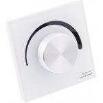 T-LED Nástěnný triakový stmívač dimLED pro LED svítidla 230V Barva:: černá – Sleviste.cz