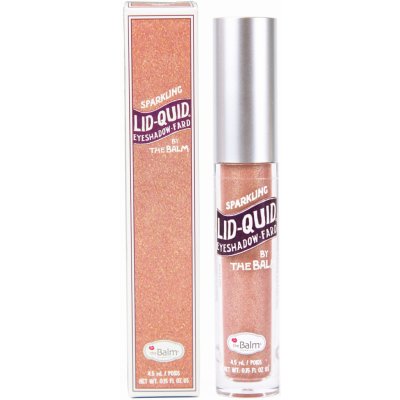 theBalm Cosmetics Sparkling Lid-Quid Eyeshadow Bellini 4,5 ml – Zboží Mobilmania