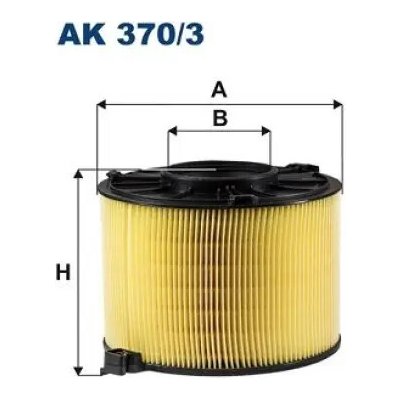 FILTRON Vzduchový filtr AK 370/3 – Hledejceny.cz