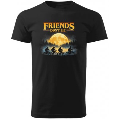 Pánské tričko Stranger Things Friends don´t lie – Hledejceny.cz