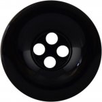 Knoflík čtyřdírkový - 48" - 30,48mm - vysoký lesk - různé barvy Knoflík čtyřdírkový - vysoký lesk: Černá – Hledejceny.cz
