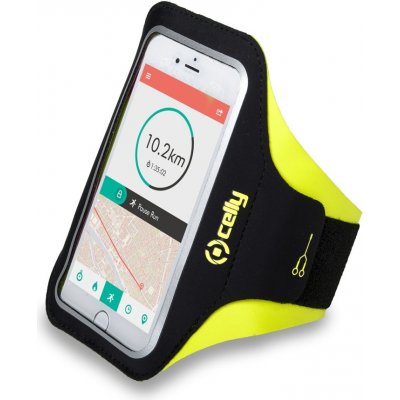 Pouzdro CELLY ARMBAND XXL do 6,2" žluté – Sleviste.cz