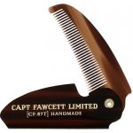 Captain Fawcett skládací hřeben na knír 11,5 cm – Zboží Dáma