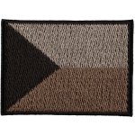 NAVYS Nášivka VLAJKA ČR DESERT VELCRO (7,5x5,5cm) – Zboží Dáma