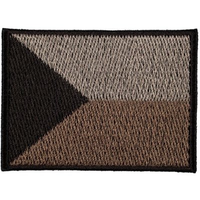 NAVYS Nášivka VLAJKA ČR DESERT VELCRO (7,5x5,5cm) – Zboží Dáma