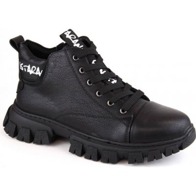 Sergio Leone W SK423 zateplené boty na platformě černé – Zboží Mobilmania