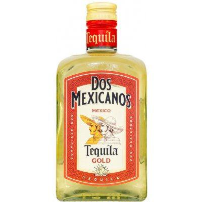 Dos Mexicanos Gold 38% 0,7 l (holá láhev) – Zboží Dáma