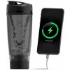 Shaker PROMiXX CHARGE | Elektrický dobíjecí šejkr/powerbanka - Stealth black 0,6l