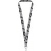 Klíčenka Šňůrka na krk BAAGL dlouhý lanyard šedý